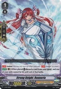 Strong Knight, Rounoria - V-TD01: Aichi Sendou - Cardfight Vanguard card
