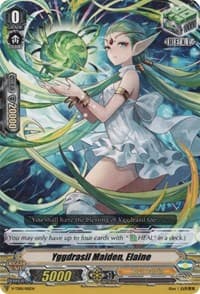 Yggdrasil Maiden, Elaine - V-TD01: Aichi Sendou - Cardfight Vanguard card