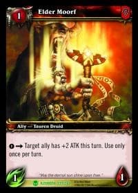Elder Moorf - Heroes of Azeroth - WoW card