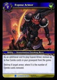 Expose Armor - Heroes of Azeroth - WoW card