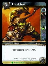 Eye of Rend - Heroes of Azeroth - WoW card