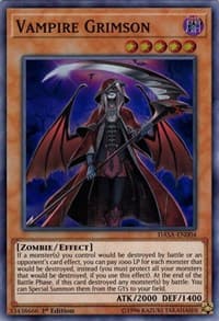 Vampire Grimson - Dark Saviors - YuGiOh card