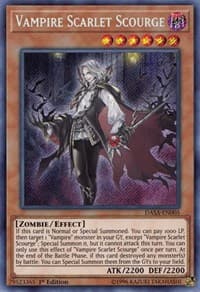 Vampire Scarlet Scourge - Dark Saviors - YuGiOh card