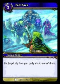 Fall Back - Heroes of Azeroth - WoW card