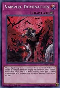 Vampire Domination - Dark Saviors - YuGiOh card