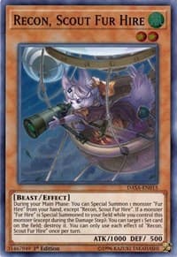 Recon, Scout Fur Hire - Dark Saviors - YuGiOh card