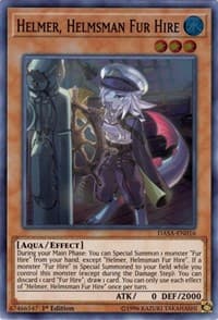 Helmer, Helmsman Fur Hire - Dark Saviors - YuGiOh card