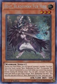 Beat, Bladesman Fur Hire - Dark Saviors - YuGiOh card