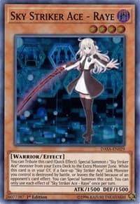 Sky Striker Ace - Raye - Dark Saviors - YuGiOh card