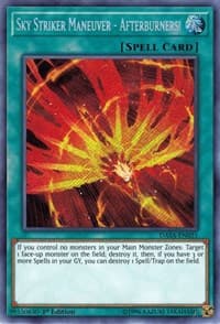 Sky Striker Maneuver - Afterburners! - Dark Saviors - YuGiOh card