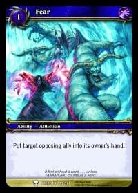 Fear - Heroes of Azeroth - WoW card