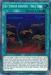 Sky Striker Airspace - Area Zero - Dark Saviors - YuGiOh card
