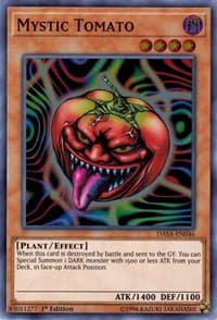 Mystic Tomato - Dark Saviors - YuGiOh card