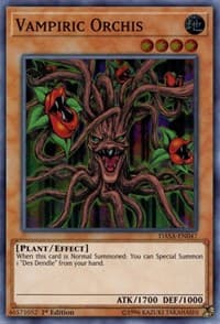 Vampiric Orchis - Dark Saviors - YuGiOh card