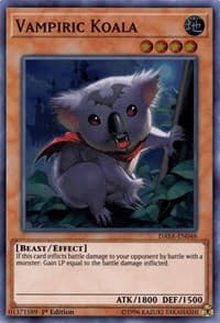 Vampiric Koala - Dark Saviors - YuGiOh card