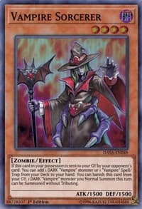 Vampire Sorcerer - Dark Saviors - YuGiOh card