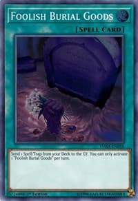 Foolish Burial Goods - Dark Saviors - YuGiOh card