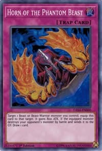 Horn of the Phantom Beast - Dark Saviors - YuGiOh card