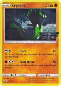 Zygarde - 72/131 (Cosmos Holo) - Miscellaneous Cards & Products - Pokemon card