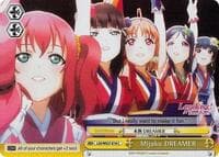 Mijuku DREAMER (Yellow) (Parallel Foil) - Love Live! Sunshine!! Extra Booster - Weiss Schwarz card