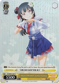 "Mijuku DREAMER" Yoshiko Tsushima (Parallel Foil) - Love Live! Sunshine!! Extra Booster - Weiss Schwarz card