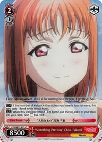 "Something Precious" Chika Takami (Parallel Foil) - Love Live! Sunshine!! Extra Booster - Weiss Schwarz card