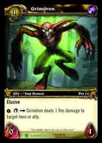 Grimdron - Heroes of Azeroth - WoW card