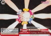 Feelings, Become One! (Parallel Foil) - Love Live! Sunshine!! Extra Booster - Weiss Schwarz card