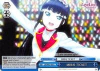 MIRAI TICKET (Blue) - Love Live! Sunshine!! Extra Booster - Weiss Schwarz card