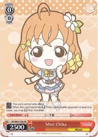 Mini Chika - Love Live! Sunshine!! Extra Booster - Weiss Schwarz card