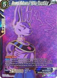 Beerus, Universe 7 Divine Vanquisher (SPR) - Tournament of Power - Dragon Ball Super: Masters card