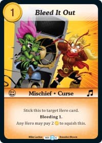 Bleed It Out - The Desolation of Blarg - Munchkin CCG card