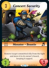 Concert Security - The Desolation of Blarg - Munchkin CCG card
