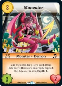 Maneater - The Desolation of Blarg - Munchkin CCG card