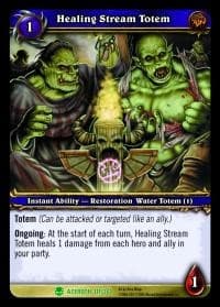 Healing Stream Totem - Heroes of Azeroth - WoW card