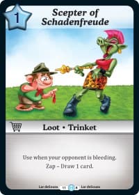 Scepter of Schadenfreude - The Desolation of Blarg - Munchkin CCG card