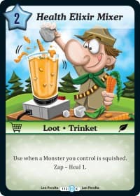 Health Elixir Mixer - The Desolation of Blarg - Munchkin CCG card