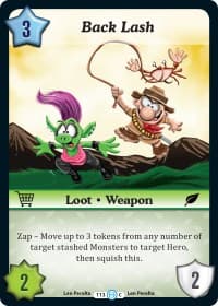 Back Lash - The Desolation of Blarg - Munchkin CCG card