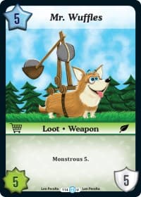 Mr. Wuffles - The Desolation of Blarg - Munchkin CCG card