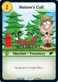 Nature's Call - The Desolation of Blarg - Munchkin CCG card