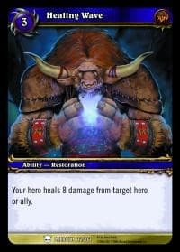 Healing Wave - Heroes of Azeroth - WoW card