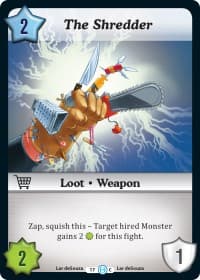 The Shredder - The Desolation of Blarg - Munchkin CCG card