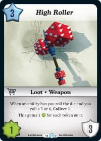 High Roller - The Desolation of Blarg - Munchkin CCG card