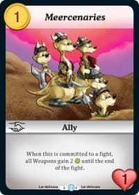 Meercenaries - The Desolation of Blarg - Munchkin CCG card