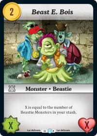Beast E. Bois - The Desolation of Blarg - Munchkin CCG card