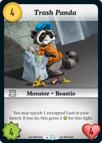 Trash Panda - The Desolation of Blarg - Munchkin CCG card