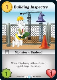 Building Inspectre - The Desolation of Blarg - Munchkin CCG card