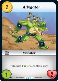 Allygator - The Desolation of Blarg - Munchkin CCG card