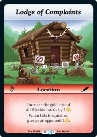 Lodge of Complaints - The Desolation of Blarg - Munchkin CCG card