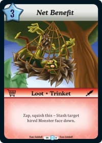 Net Benefit - The Desolation of Blarg - Munchkin CCG card